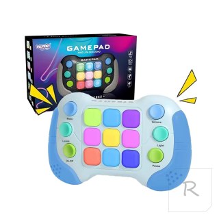 WOOPIE Elektroniczna Gra Zręcznościowa Pop-It Fidget Toy Gamepad Niebieski