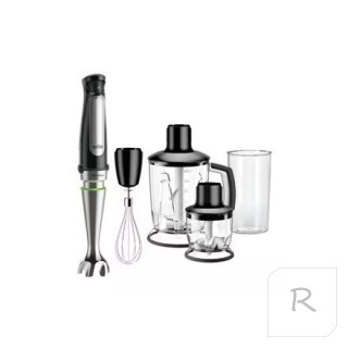 Braun | MultiQuick 7 Hand Blender | MQ 7045X | Hand Blender | 1000 W | Number of speeds 6 | Chopper | Black/Stainless steel