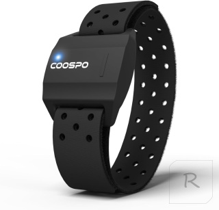 COOSPO HW706 WODOODPORNY CZUJNIK TĘTNA BLUETOOTH ELASTYCZNY