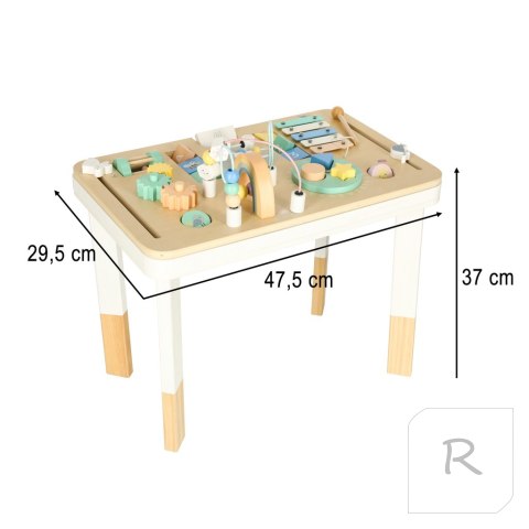 Lulilo Stolik manipulacyjny montessori kolorowy