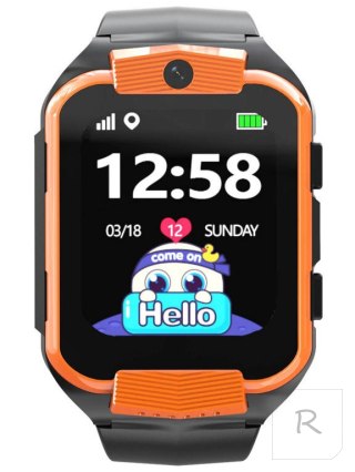 SMARTWATCH DZIECIĘCY PACIFIC 32-3 KIDS - orange / black (sy028c)