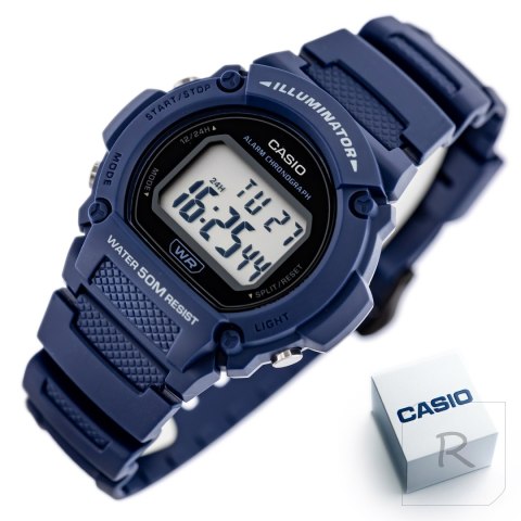 ZEGAREK MĘSKI CASIO W-219H-2A + BOX