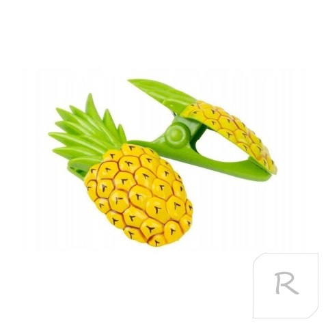 Klamra do trzymania ręczników Spinka 11,5 cm na plaże Ananas KLP06 2 szt