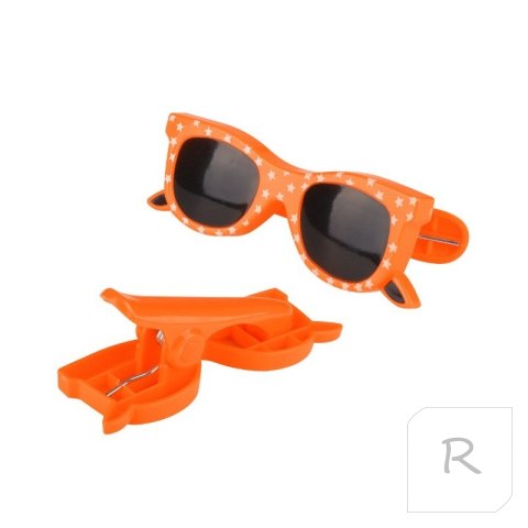 Klamra do trzymania ręczników Spinka 11,5 cm na plaże OKULARY KLP08 2 szt