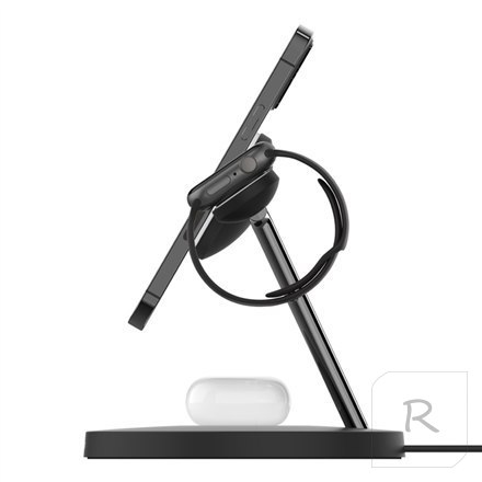 Belkin | BOOST CHARGE | Pro MagSafe 3in1 Wireless Charging Stand + AC Power Adapter