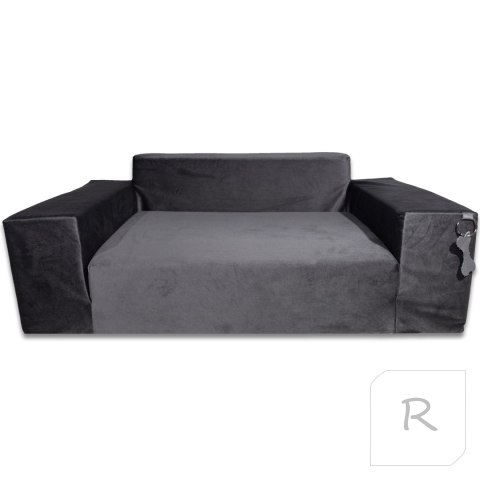 Legowisko SOFA L 105x75cm, kolor ciemnoszary