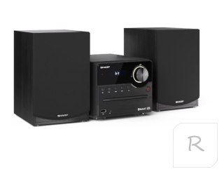 Sharp XL-B512(BK) Hi-Fi Micro System, CD/FM/USB/Bluetooth v5.0, 45W, Black Sharp | Hi-Fi Micro System | XL-B512(BK) | USB port |