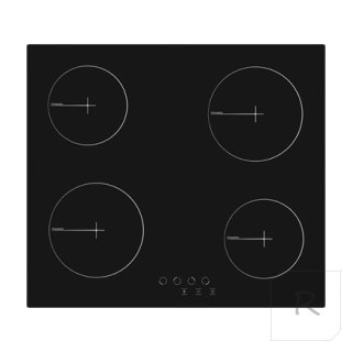 Simfer | H6.040.DECSP | Hob | Vitroceramic | Number of burners/cooking zones 4 | Touch | Black