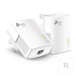 TP-LINK | Gigabit Powerline Starter Kit | TL-PA7017 KIT | 10/100/1000 Mbit/s | Ethernet LAN (RJ-45) ports 1 | No Wi-Fi | Data tr