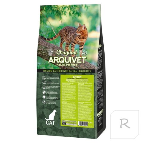 ARQUIVET CAT Original Kitten dla kociąt z kurczakiem 7 kg