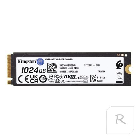 Kingston | Kingston | Solid state drive | 1024 GB | KC3000 | M.2 | PCIe 4.0 (NVMe)