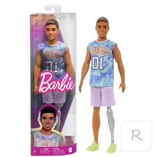 Barbie Fashionistas. Ken z protezą nogi HJT11