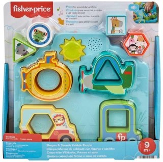 Fisher Price Układanka Pojazdy i kształty HRP31