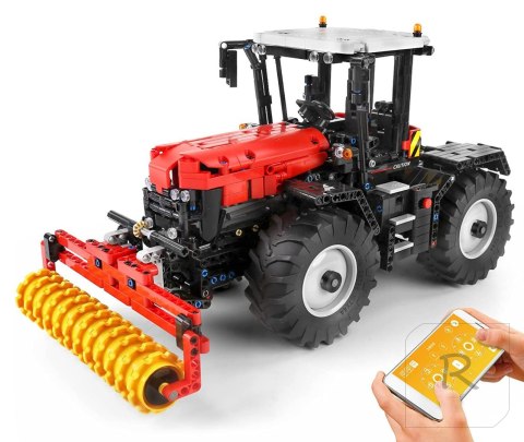 Klocki Czerwony Traktor 2716el.