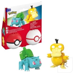 Mega Pokemon Pokeball Bulbasaur i Psyduck HXP14