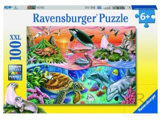 Puzzle 100 Wzburzony ocean XXL