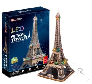 Puzzle 3D Wieża Eiffel'a LED