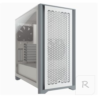 Corsair | Computer Case | 4000D | Side window | White | ATX | Power supply included No | ATX