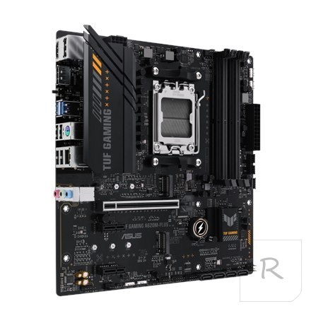 Asus | TUF GAMING A620M-PLUS | Processor family AMD | Processor socket AM5 | DDR5 DIMM | Memory slots 4 | Supported hard disk dr