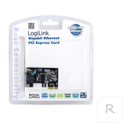 Logilink | Network adapter | Ethernet | Fast Ethernet | Gigabit Ethernet | PCI Express x1