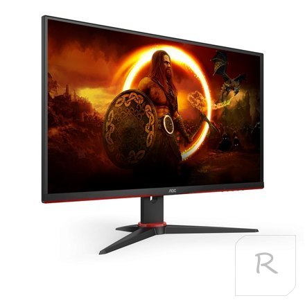 AOC | Monitor | Q27G2E/BK | 27 " | VA | QHD | 16:9 | 155 Hz | 1 ms | 2560 x 1440 | 250 cd/m² | HDMI ports quantity 2 | Black/Red