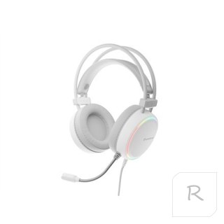 Genesis | On-Ear Gaming Headset | Neon 613 | Built-in microphone | 3.5 mm, USB Type-A | White