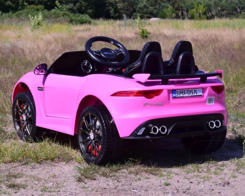 AUTO NA AKUMULATOR JAGUAR F TYPE, MIĘKKIE KOŁA, MIĘKKIE SIEDZENIE, SUPER JAKOSĆ/QLS5388