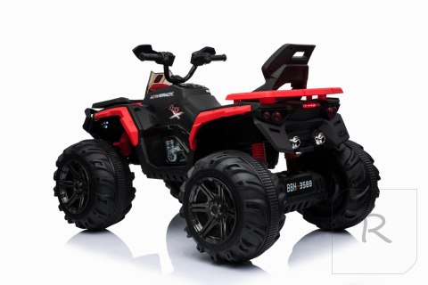 MEGA WIELKI QUAD MAVERICK Z NAPĘDEM 4X4, AMORTYZATORY, MIĘKKIE KOŁA,/BBH3588