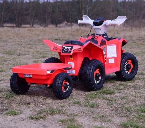 QUAD ATV ROAD Z PRZYCZEPĄ I MEGAFONEM/XMX630T