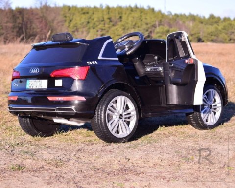 AUDI Q5 POLICJA , MIĘKKIE KOŁA, MIĘKKIE SIEDZENIE, RADIO FM, BLUETOOTH - PEŁNA OPCJA/S305