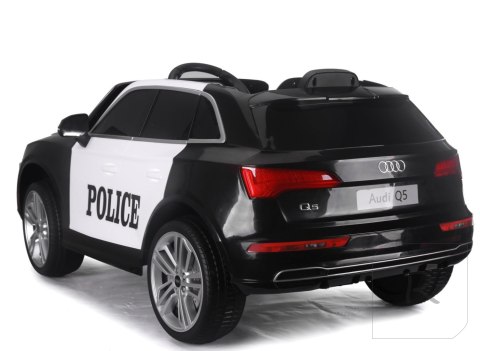 AUDI Q5 POLICJA , MIĘKKIE KOŁA, MIĘKKIE SIEDZENIE, RADIO FM, BLUETOOTH - PEŁNA OPCJA/S305