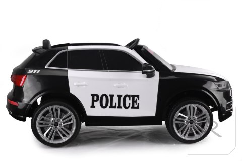 AUDI Q5 POLICJA , MIĘKKIE KOŁA, MIĘKKIE SIEDZENIE, RADIO FM, BLUETOOTH - PEŁNA OPCJA/S305