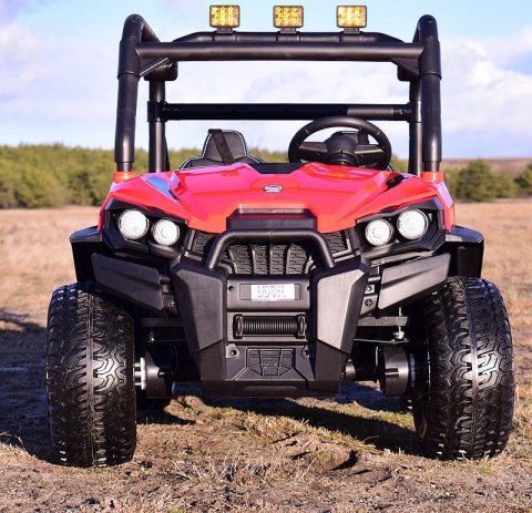 MEGA BUGGY UTV DLA 2 DZIECI, 4 SILNIKI, MIĘKKIE SIEDZENIE, MIĘKKIE KOŁA/7988-HIGH