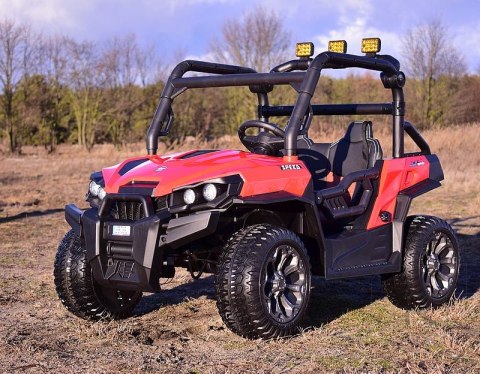 MEGA BUGGY UTV DLA 2 DZIECI, 4 SILNIKI, MIĘKKIE SIEDZENIE, MIĘKKIE KOŁA/7988-HIGH