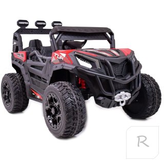 MEGA BUGGY RZR TURBO 12 V,4X4 180 W MEGA MOC, PILOT, MIĘKKIE SIEDZENIE, MIĘKKIE KOŁA, FUNKCJA BUJANIA, KLUCZYK /HC301