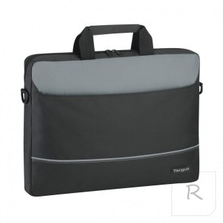 Targus Intellect Fits up to size 15.6 ", Black/Grey, Shoulder strap, Messenger - Briefcase,