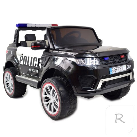 JEEP POLICJA 4X4 Z AMORTYZATORAMI, PILOT, REDUKTOR/ XMX-601-1