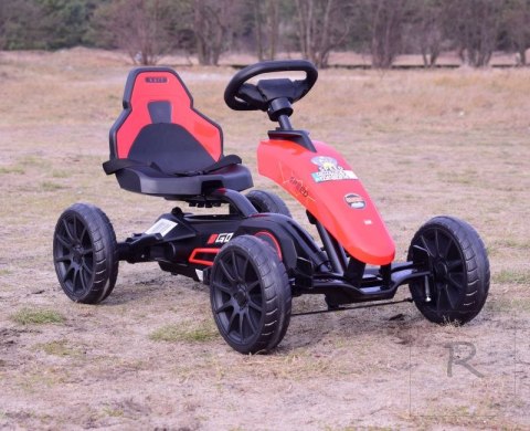 DUŻY GOKART SPEED NA PEDAŁY Z HAMULCEM, REGULOWANE SIEDZENIE, JAKOŚĆ/AHL005