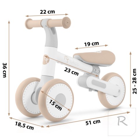 Rowerek biegowy dla dzieci Nukido NK-603