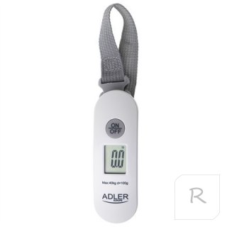 Adler | Travel Luggage Scale | AD 8189 | Maximum weight (capacity) 40 kg | Accuracy 100 g | White