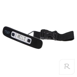 Adler | Travel Luggage Scale | AD 8190 | Maximum weight (capacity) 50 kg | Accuracy 10 g | Black