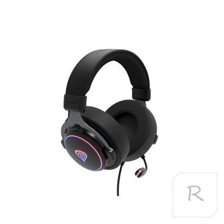 Gaming Headset | Neon 764 | Wired | Over-ear | Microphone | Black