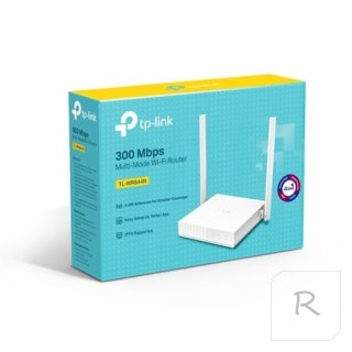 TP-LINK | Router | TL-WR844N | 802.11n | 300 Mbit/s | 10/100 Mbit/s | Ethernet LAN (RJ-45) ports 4 | Mesh Support No | MU-MiMO Y