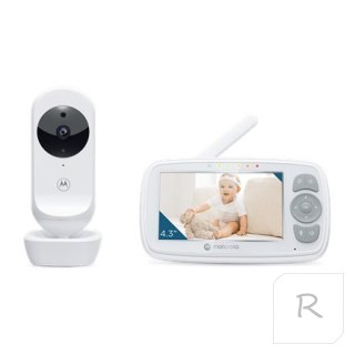 Motorola | Video Baby Monitor | VM34 4.3" | 4.3" diagonal color screen; Lullabies; Two-way talk; Room temperature monitoring; In