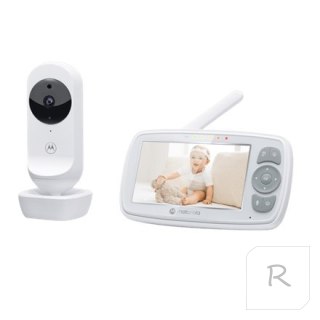 Motorola | Video Baby Monitor | VM34 4.3" | 4.3" diagonal color screen; Lullabies; Two-way talk; Room temperature monitoring; In