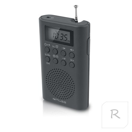 Muse | M-03R | Pocket radio | Black