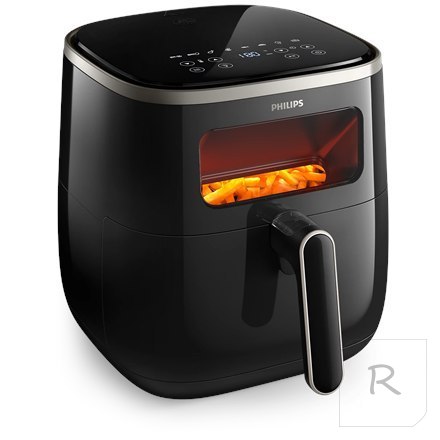 Philips XL Airfryer | HD9257/80 | Power 1700 W | Capacity 5.6 L | Rapid Air technology | Black