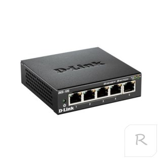 D-Link | Ethernet Switch | DGS-105/E | Unmanaged | Desktop | 10/100 Mbps (RJ-45) ports quantity | 1 Gbps (RJ-45) ports quantity