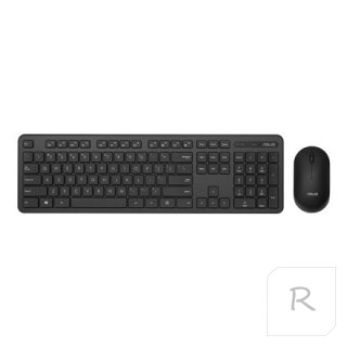 Asus | Keyboard and Mouse Set | CW100 | Keyboard and Mouse Set | Wireless | Mouse included | Batteries included | UI | Black | g