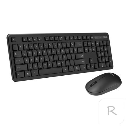 Asus | Keyboard and Mouse Set | CW100 | Keyboard and Mouse Set | Wireless | Mouse included | Batteries included | UI | Black | g